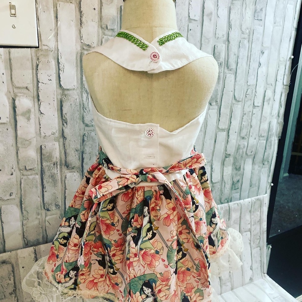 Handmade dress Mulan Disney
